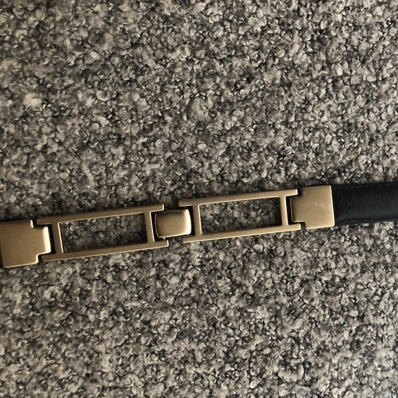 Current Black Linked Leather Belt - Picture 3 of 7